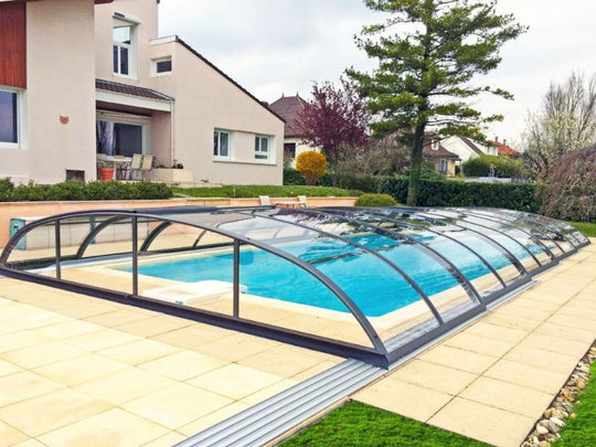 MoonCover - Poolüberdachung Joy - Deluxe für Pool Innenmaß 3,5x7,5m