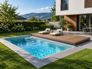 Pool Terrassenabdeckung