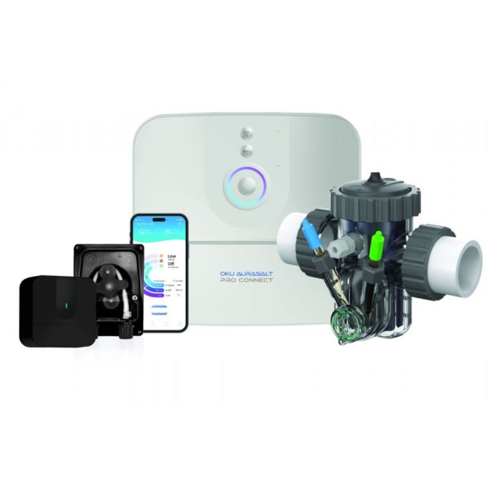 OKU Pool Salzwasserelektrolyse AuraSalt Pro Connect