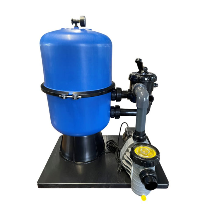 Pool Sandfilteranlage Pacific Timer Ø 500 mm mit Aqua Plus 8 mit Zeitschaltuhr – 8 m³/h – für Pools bis 70 m³