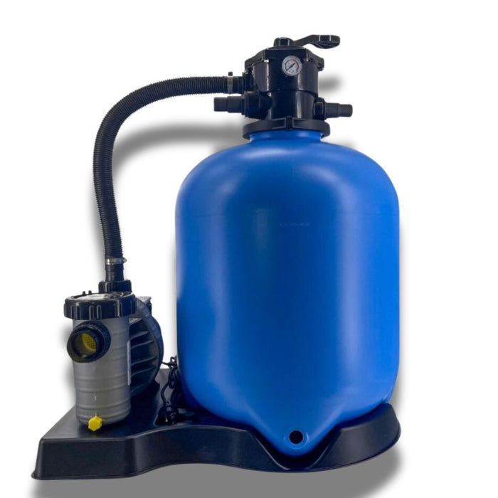 Pool Sandfilteranlage Bali Timer Ø 500 mm mit Aqua Plus 11 mit Zeitschaltuhr – 11 m³/h – für Pools bis 80 m³