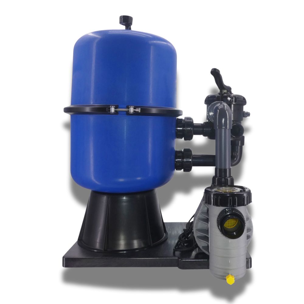 Pool Sandfilteranlage Pacific Ø 400 mm mit Aquaplus 8 für 60m³ Becken