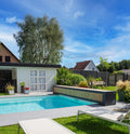 ROLL’TOP 300+ – Bank am Beckenrand, optionale Holzoptik