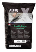 Alfix CeraFill 20 – Beispiel für Fugenmörtel im optionalen Montagepaket; Typ, Farbe und Menge passend zum Set