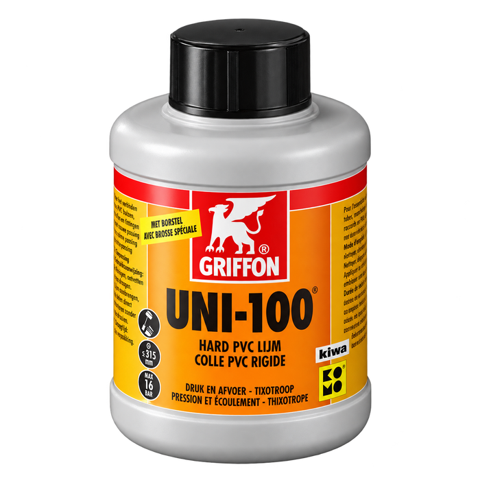 Griffon UNI-100 PVC-Kleber – 500 ml