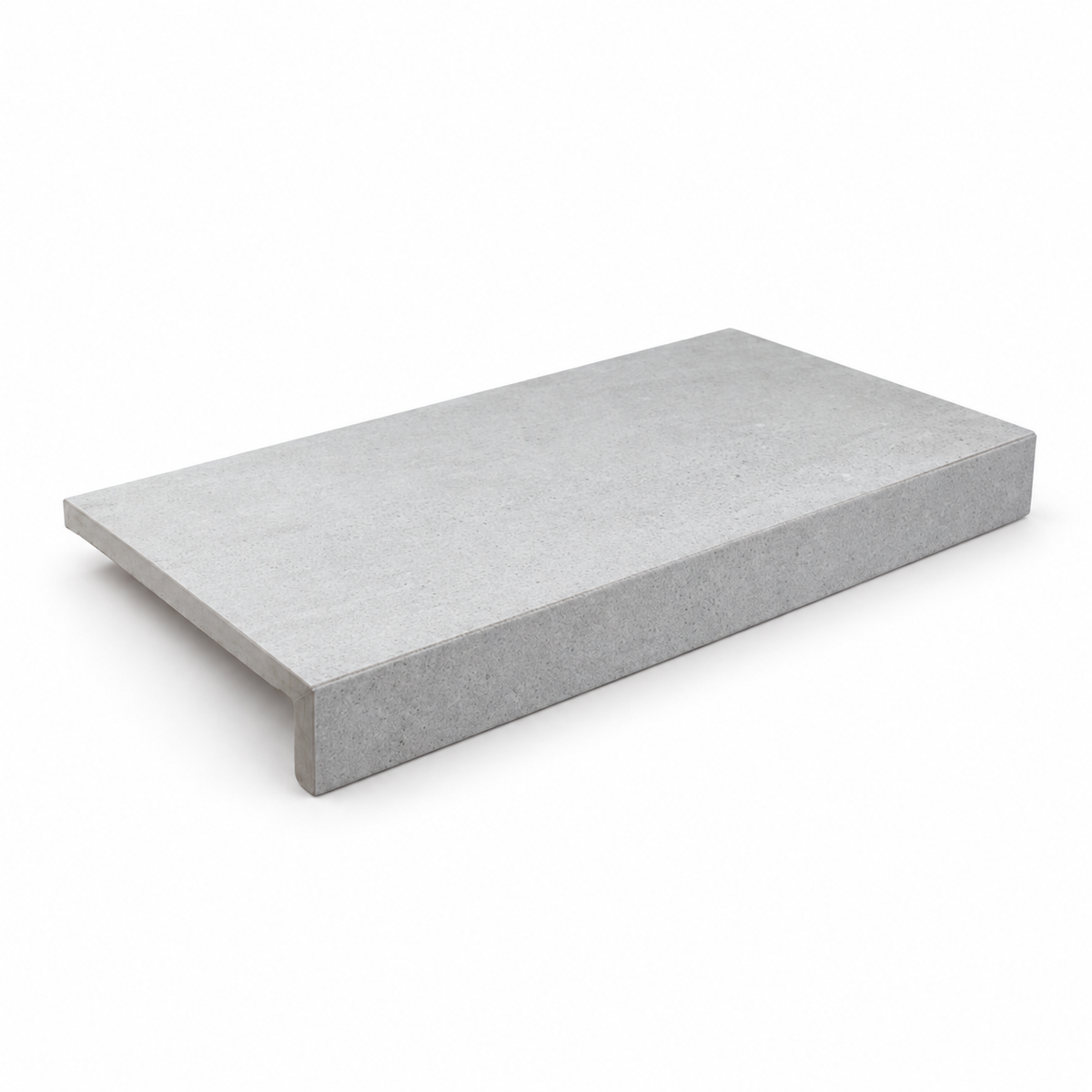 KI-generierte Produktvisualisierung: Scandi-Roc Firenze in Nordic Silver Grey – Einzelstein zur Farb- und Profilansicht