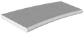 Scandi-Roc Kiruna – Radiusstein – schematische Bauteilansicht für Rund- und Ovalbecken; Radius gemäß gewählter Beckengröße