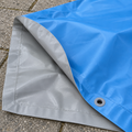 SUNNY AIR Bicolor Blau/Hellgrau – verschiedenfarbige Vorder- und Rückseite (Visualisierung)