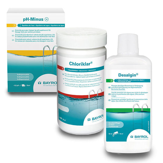 Bayrol Frühlings Poolpflege Starter klein für Pools bis zu 15m³
