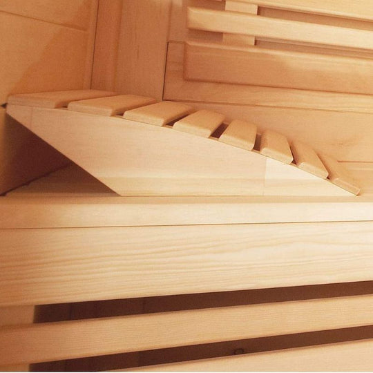 Sauna Kopfstütze aus Holz