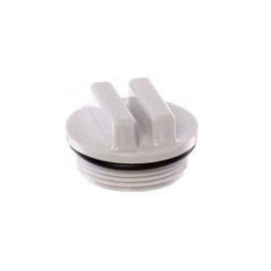 Winterstoppel Astral weiß für Einströmdüse De Luxe